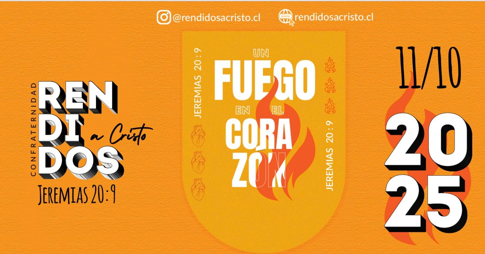 Rendidos a Cristo banner
